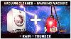 10 Hours Vacuum Cleaner Sound Washing Machine Rain Distant Thunder Dark Screen