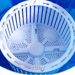 2 IN 1 Home Semi-Automatic Mini Washing Machine 2.5KG Washer Spin Dryer Portable