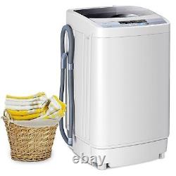 2 in 1 Portable Compact Full-Automatic Washing Machine Washer/Spinner 4.5kg Load