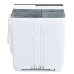 2-in-1 Portable Washing Machine Compact Mini Laundry Clothes Washer Dryer Combo