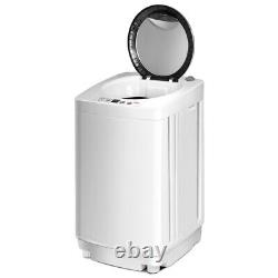 2 in 1 Portable Washing Machine Compact Washer Spin Dryer 6 Modes Adjustable