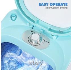2-in-1 Portable Washing Machine Washer And Spin Dryer For Camping Dorm Cleaner