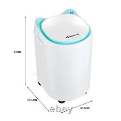 3kg Green Portable Washing Machine Compact Mini Laundry Washer Baby Lingerie