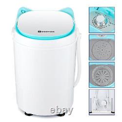 3kg Green Portable Washing Machine Compact Mini Laundry Washer Baby Lingerie