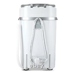 4.6kg Mini White Portable Washing Machine Compact Laundry Washer Spin Dryer Baby