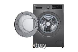 9kg SteamT Washing Machine, Dark Silver Open Box (Please Read)