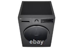 9kg SteamT Washing Machine, Dark Silver Open Box (Please Read)