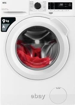AEG LFX50942B 5000 9kg Freestanding Washing Machine AntiAllergy 1400rpm White