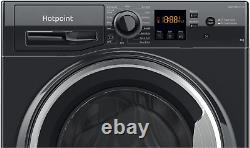 Antistain 10Kg 1400Rpm Washing Machine Black NSWM1046BSUK