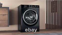 Antistain 10Kg 1400Rpm Washing Machine Black NSWM1046BSUK