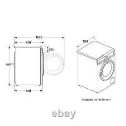 BOSCH Siemens WN34A1U8GB 8/5kg Freestanding Washer Dryer 1400rpm Spin, RRP £849