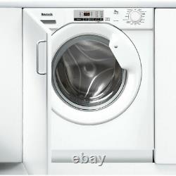 Baumatic BWI148D4E D Rated 8Kg 1400 RPM Washing Machine White New