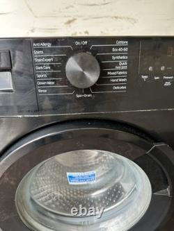 Beko 8kg 1400rpm Black Washing Machine WTL84111B Pre Owned Fully Working