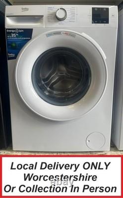 Beko BM3WT3841W White Washing Machine 8 KG 1400 Spin Energy A PWM
