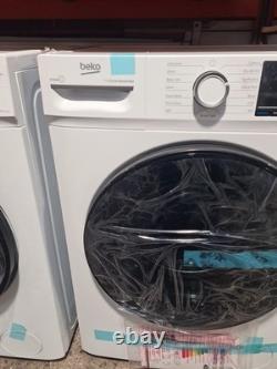 Beko BW1O3841W White Washing Machine 8 KG 1400 Spin Energy A Inverter Motor PWM