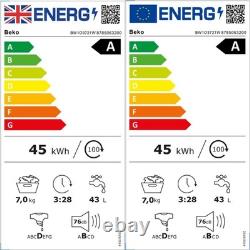 Beko ProSmart Inverter 7kg 1200rpm Washing Machine White BW1O3721W