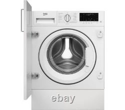 Beko WTIK84122 8Kg Washing Machine White 1400 RPM A Rated