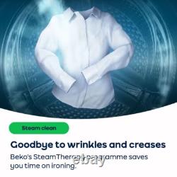 Beko WTIK84122 8Kg Washing Machine White 1400 RPM A Rated