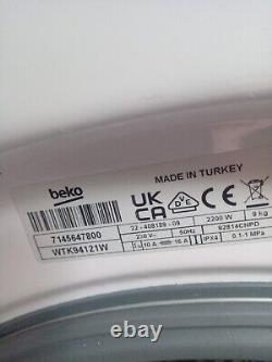 Beko WTK94121 9kg Freestanding Front-Load Washing Machine White 8