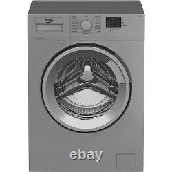 Beko WTL74051S 7kg 1400rpm Freestanding Washing Machine Silver