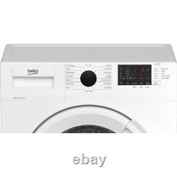 Beko WTL84121W 8Kg Washing Machine 1400 RPM A+++ Rated C Rated White 1400 RPM