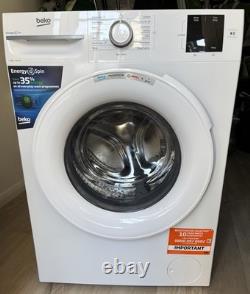 Beko Washing Machine 8kg EnergySpinT BM3WT3841W #LF110231