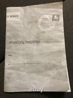 Bosch Serie 6 WAT28450GB washing machine 9kg (Pre-owned, only 6 months old)