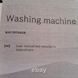 Bosch Serie 6 WAU28T64GB A+++ 9kg Washing Machine White
