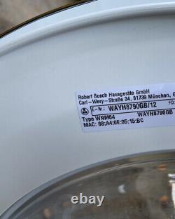 Bosch Serie 8 WAYH8790GB Smart Washing Machine (2017) White 9kg A+++ 1400rpm