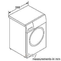 Bosch Series 4 WAN28281GB 8kg Load 1400rpm Spin Washing Machine Reload Function