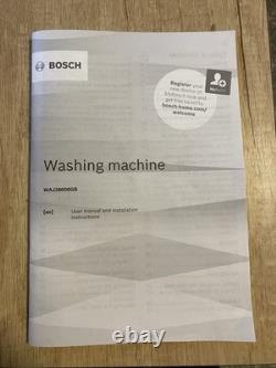 Bosch WAJ28008GB 7kg 1400 Spin Washing Machine White