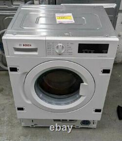 Bosch WIW28301GB 1400 Spin/RPM 8kg Integrated Built-in Washing Machine in White