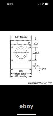 Bosch integrated white washing machine WIW29301GB (Cheapest Buy It Now On eBay!)