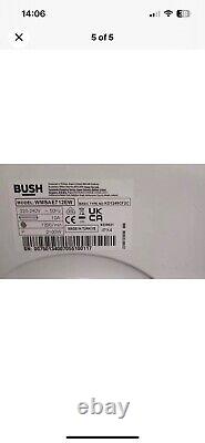 Bush WMSAE712EW 7kg Washing Machine White