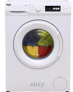 Bush WMSAE912EW 9KG 1200 Spin Washing Machine White Perfect Fit for Home Use