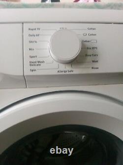 Bush wmns814w washing machine white used once