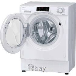 Candy CBW48TWM5J-80 Integrated 8kg 1400rpm Washing Machine in White (Grade C)