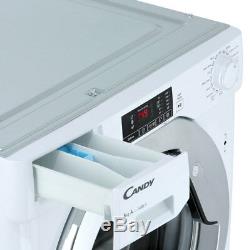 Candy CBWM814DC A+++ Rated Integrated 8Kg 1400 RPM Washing Machine White /