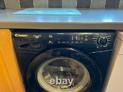 Candy Grand O Vita GV148D3B Washing Machine 8kg A+++ Rated Black 1400RPM