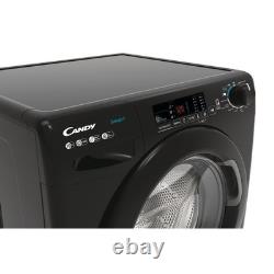 Candy Smart 10kg 1400rpm Washing Machine Black Wi-Fi, Steam & Quick 14min Wash
