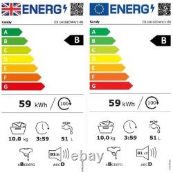 Candy Smart 10kg 1400rpm Washing Machine White CS14102DW4/1-80
