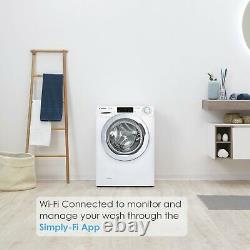 Candy Smart Pro 1014C Free Standing 10KG 1400 Spin Washing Machine A+++ White