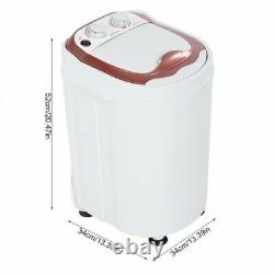 Compact Mini Washing Machine Spin dehydration Washer Portable Camping Caravan