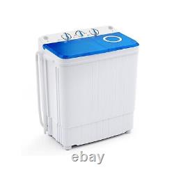 Costway Portable Mini Washing Machine 4.5 kg Compact Twin Tub Laundry Washer