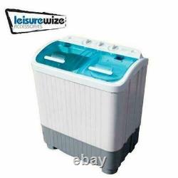 Deluxe Twin Tub Washing Machine Spin Dryer Camping Caravan Motorhome Student