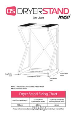Dryer Stand Maxi Washing Machine Dryer Stand Shelf Tumble Shelf