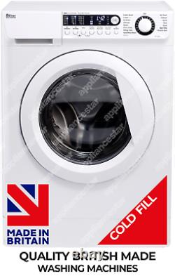 Ebac AWM96D2-WH Super Silent Washing Machine 9kg, 1600 Spin MADE IN BRITAIN