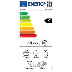 ElectriQ 7kg 1200rpm Top Loading Washing Machine White eiQWMTL75C