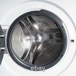 ElectriQ 8kg Washing Machine 1400rpm White Steam Quick Wash Quiet A-Rated