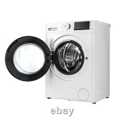 ElectriQ 8kg Washing Machine 1400rpm White Steam Quick Wash Quiet A-Rated